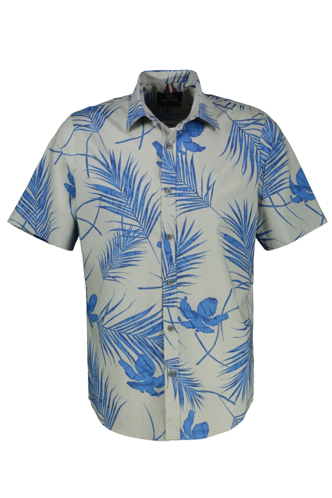 OVERHEMD MET KORTE MOUWEN IN HAWAIIAANSE STIJL 2562043 633 TINTED GREY
